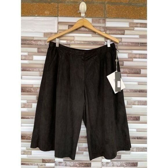DROME knee length suede shorts size Large - Picture 1 of 12